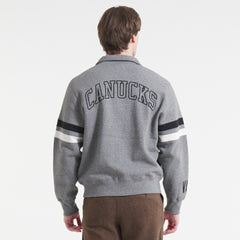 Vancouver Canucks Todd Snyder by Fanatics Full-Zip Fleece - Dark Heather Gray - NHL 202846164