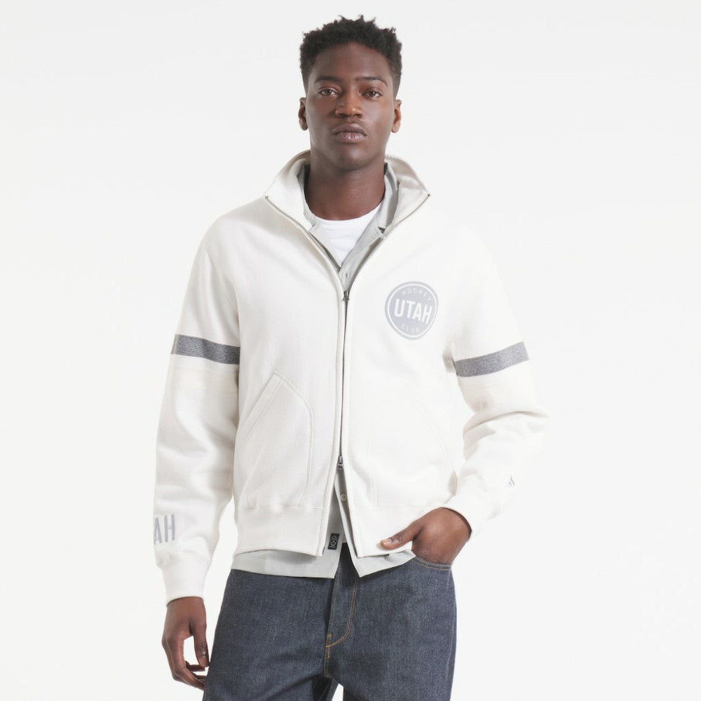 Utah Mammoth Todd Snyder by Fanatics Full-Zip Fleece - White - NHL 202846166