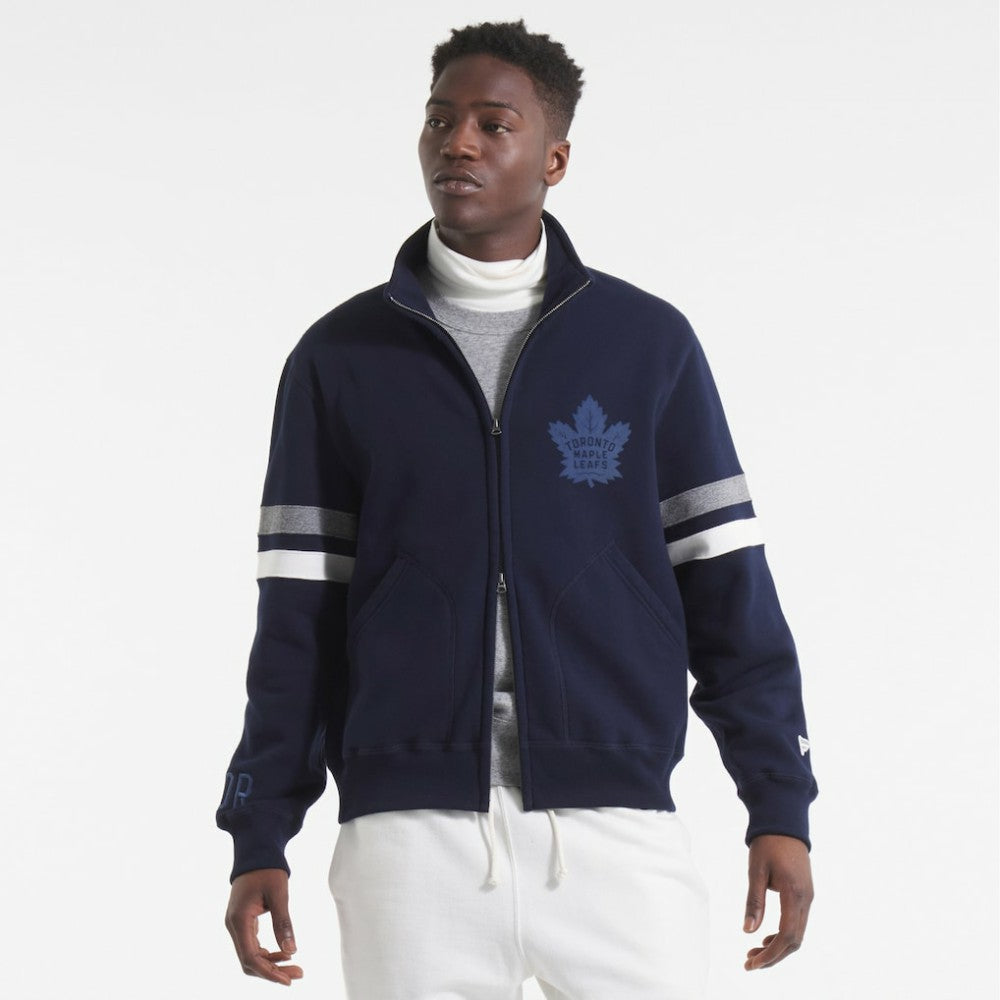 Toronto Maple Leafs Todd Snyder by Fanatics Full-Zip Fleece - Navy - NHL 202846168