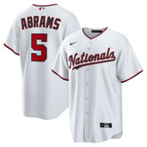 CJ Abrams Washington Nationals Nike Home Replica Jersey - White - Nike Online