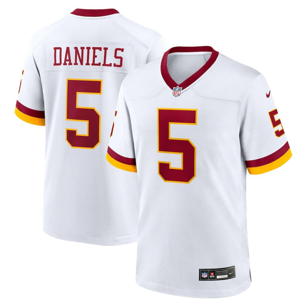 Nike Jayden Daniels Washington Commanders Game Super Bowl Era Jersey White