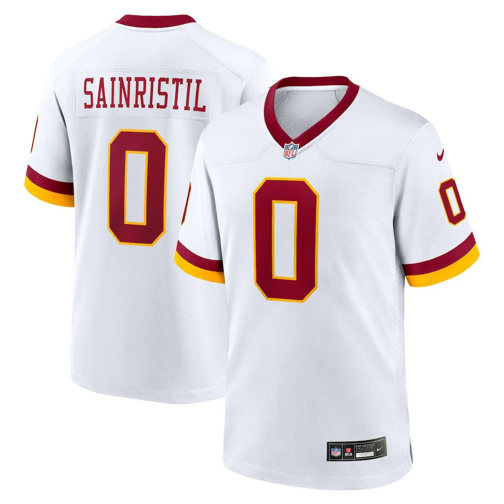 Nike Mike Sainristil Washington Commanders Game Super Bowl Era Jersey White
