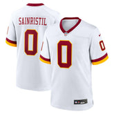 Nike Mike Sainristil Washington Commanders Game Super Bowl Era Jersey White