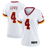 Nike Frankie Luvu Washington Commanders Women's Game Super Bowl Era Jersey White