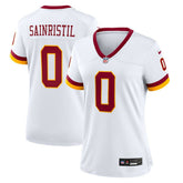 Nike Mike Sainristil Washington Commanders Women's Game Super Bowl Era Jersey White