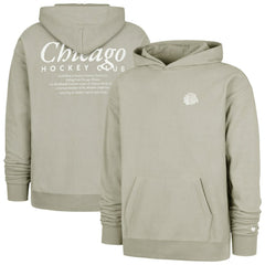 Chicago Blackhawks '47 Foundation Pullover Hoodie - Gray - NHL 202852820
