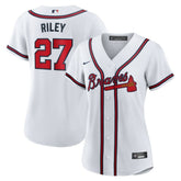 Austin Riley Atlanta Braves Nike Women's Home Replica Jersey - White - Nike on Sale