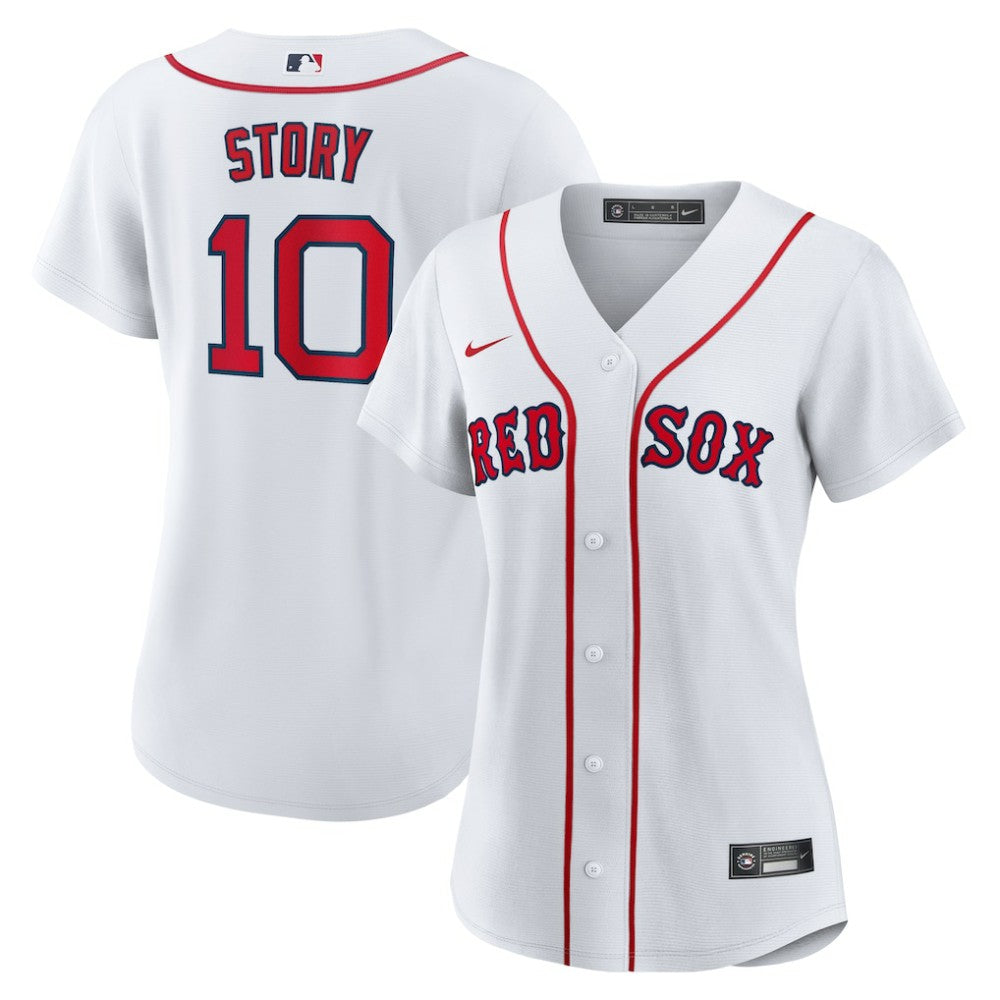 Trevor Story Boston Red Sox Nike Women's Home Replica Jersey - White - Nike Sale