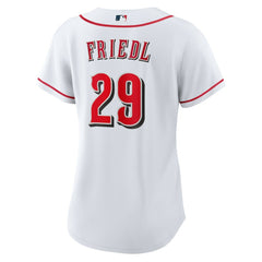 TJ Friedl Cincinnati Reds Nike Women's Home Replica Jersey - White - Nike Lifestyle