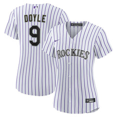 Brenton Doyle Colorado Rockies Nike Women's Home Replica Jersey - White - Nike on Sale