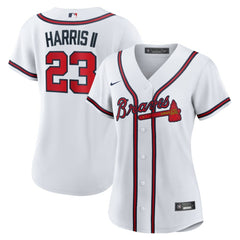 Michael Harris II Atlanta Braves Nike Women's Home Replica Jersey - White - Nike on Sale