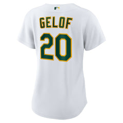 Zack Gelof Athletics Nike Women's Home Replica Jersey - White - Nike Online