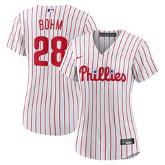Alec Bohm Philadelphia Phillies Nike Women's Home Replica Jersey - White - Nike Lifestyle