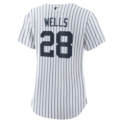 Austin Wells New York Yankees Nike Women's Home Replica Jersey - White - Nike Lifestyle