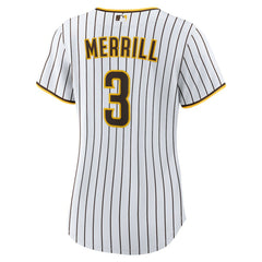 Jackson Merrill San Diego Padres Nike Women's Home Replica Jersey - White - Nike on Sale
