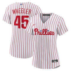 Zack Wheeler Philadelphia Phillies Nike Women's Home Replica Jersey - White - Nike on Sale