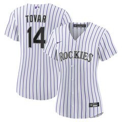 Ezequiel Tovar Colorado Rockies Nike Women's Home Replica Jersey - White - Nike Sale