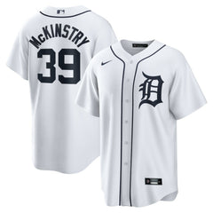 Zach McKinstry Detroit Tigers Nike Home Replica Jersey - White - Nike on Sale