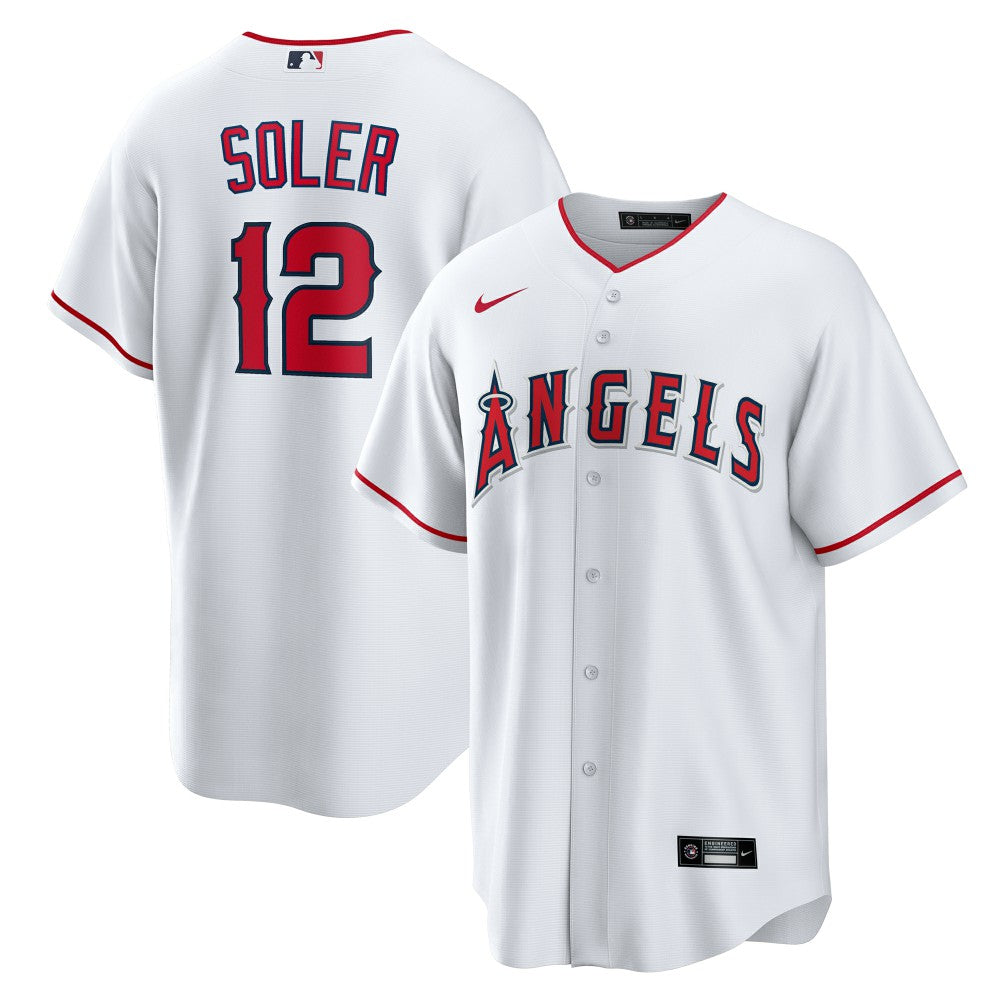 Jorge Soler Los Angeles Angels Nike Home Replica Jersey - White - Nike Discount