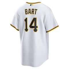 Joey Bart Pittsburgh Pirates Nike Home Replica Jersey - White - Nike Lifestyle