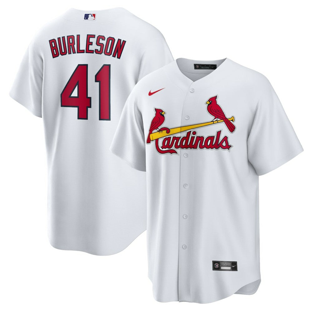 Alec Burleson St. Louis Cardinals Nike Home Replica Jersey - White - Nike Online