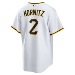 Spencer Horwitz Pittsburgh Pirates Nike Home Replica Jersey - White - Nike Sale