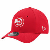 Atlanta Hawks 9FORTY Stock M-Crown Adjustable Hat Red | New Era online