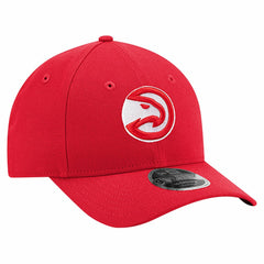 Atlanta Hawks 9FORTY Stock M-Crown Adjustable Hat Red | New Era online
