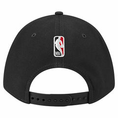 Chicago Bulls 9FORTY Stock M-Crown Adjustable Hat Black | New Era