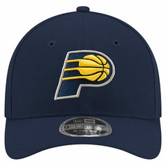 Indiana Pacers 9FORTY Stock M-Crown Adjustable Hat Navy | New Era Lifestyle