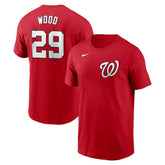 James Wood Washington Nationals Nike Fuse Name & Number T-Shirt - Red - Nike Discount