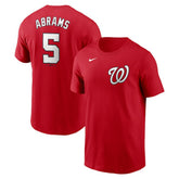 CJ Abrams Washington Nationals Nike Fuse Name & Number T-Shirt - Red - Nike Sale