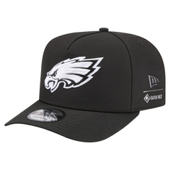 Philadelphia Eagles New Era Gore-Tex A-Frame 9FIFTY Adjustable Hat Black