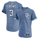 Dylan Crews Washington Nationals Nike 2025 City Connect Elite Player Jersey - Blue - Nike Sale