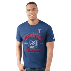 Texas Rangers Starter Prime Time Batter T-Shirt - Royal - MLB Sale