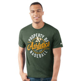Athletics Starter Prime Time Property Of T-Shirt - Green - MLB Sale
