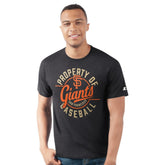 San Francisco Giants Starter Prime Time Property Of T-Shirt - Black - MLB Online