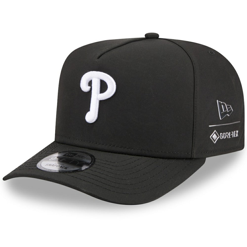Philadelphia Phillies New Era x GORE-TEX A-Frame 9FIFTY Adjustable Hat - Black - New Era Online