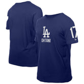 Shohei Ohtani Los Angeles Dodgers New Era Design Lab Name & Number T-Shirt - Royal - New Era on Sale