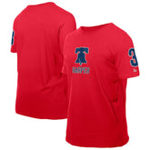 Bryce Harper Philadelphia Phillies New Era Design Lab Name & Number T-Shirt - Red - New Era Online