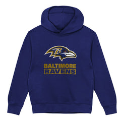 Baltimore Ravens Outerstuff Preschool Back to Basics Hoodie Purple