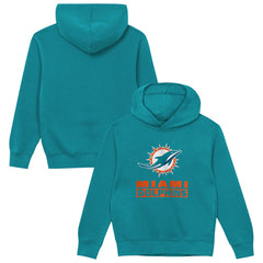 Miami Dolphins Outerstuff Preschool Back to Basics Hoodie Aqua