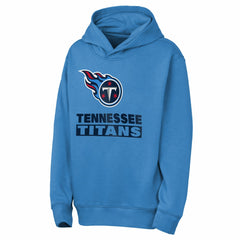 Tennessee Titans Outerstuff Youth Back to Basics Hoodie Light Blue