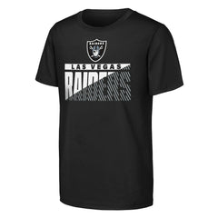 Las Vegas Raiders Outerstuff Youth Never Quit 2-Pack T-Shirt Set Black