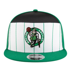 Boston Celtics Youth 2025 NBA Tip Off Split Panel 9FIFTY Snapback Hat White/Kelly Green | New Era discount