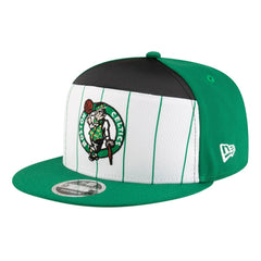 Boston Celtics Youth 2025 NBA Tip Off Split Panel 9FIFTY Snapback Hat White/Kelly Green | New Era discount