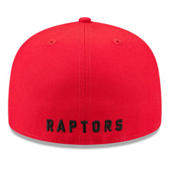 Toronto Raptors 2025 NBA Tip Off Split Panel 59FIFTY Fitted Hat White/Red | New Era US