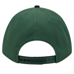 Milwaukee Bucks 2025 NBA Tip Off M-Crown A-Frame 9FORTY Adjustable Hat White/Hunter Green | New Era for sale