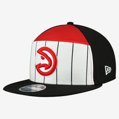 Atlanta Hawks 2025 NBA Tip Off Split Panel 9FIFTY Snapback Hat White/Red | New Era Near Me