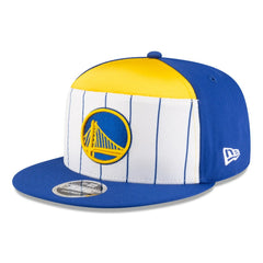 Golden State Warriors 2025 NBA Tip Off Split Panel 9FIFTY Snapback Hat for sale White/Royal | New Era outlet